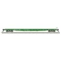 GSI 60′ Flatcar - Ready to Run -- Burlington Northern 610192 (Cascade Green, white), N, Atlas Model Railroad Co. 50006427