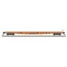 GSI 60′ Flatcar - Ready to Run -- Illinois Central Gulf 910321 (orange, black), N, Atlas Model Railroad Co. 50006430