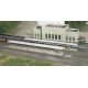 Butterfly-Style Station Platform Shelter -- Kit pkg(8), N, Walthers Cornerstone 3258