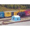 Small Yard Office -- Kit - 1-5/8 x 1-1/4′ 4.2 x 3.2cm, HO, Pikestuff 5