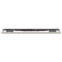 GSI 60′ Flatcar - Ready to Run -- Northern Pacific 66014 (black, white), N, Atlas Model Railroad Co. 50006437