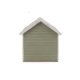 Single-Car Garage pkg(2) -- Kit - Each: 2-5/8 x 1-5/8 x 1-11/16′ 6.6 x 4 x 4.1cm, HO, Walthers Cornerstone 3796