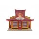 Golden Dragon Take Out -- Kit - 3-1/8 x 2-1/2 x 2-5/8′ 7.9 x 6.5 x 6.7cm, HO, Walthers Cornerstone 3780