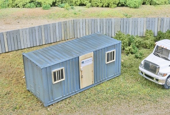 Mobile Construction Office -- Kit, HO, Walthers SceneMaster 2900