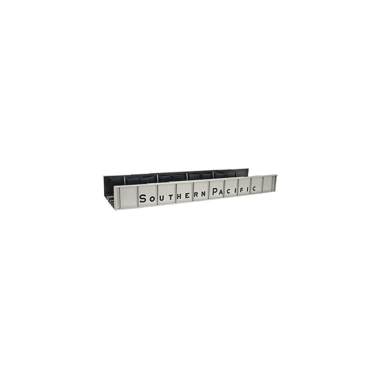 Code 100 Plate Girder Bridge -- Southern Pacific (silver, black), HO, Atlas Model Railroad Co. 898