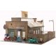 Deuce`s Bike Shop - Built-&-Ready Landmark Structures(R) -- Assembled - 5 x 6` 12.7 x 15.2 cm, HO, Woodland Scenics 5045