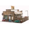 Deuce`s Bike Shop - Built-&-Ready Landmark Structures(R) -- Assembled - 5 x 6` 12.7 x 15.2 cm, HO, Woodland Scenics 5045