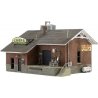 Chip`s Ice House - Built-&-Ready Landmark Structures(R) -- Assembled - 6-3/8 x 4-11/16` 16.2 x , HO, Woodland Scenics 5028