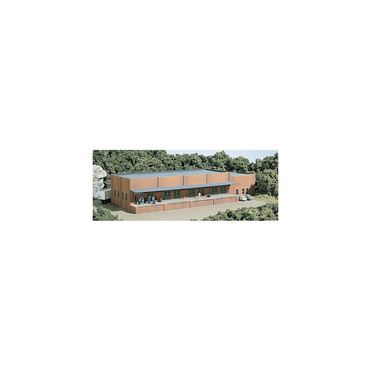 DPM Structure Kits -- Trackside Transfer - 11-1/2 x 4-1/4′ 28.7 x 10.6cm, N, Design Preservation Models 51000