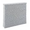 Double-Track Railroad Bridge Stone Pier - Resin Casting -- Approximate dimensions: 5-3/4 x 1, HO, Walthers Cornerstone 4582