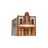 Theatre w/Lights - Built & Ready Landmark Structures(R) -- Assembled - 2-1/4 x 2-3/4 x 2-13/16′ , N, Woodland Scenics 4944