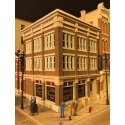 Saccos Department Store -- Resin Kit - 4 x 4 x 5-3/8′ 10.2 x 10.2 x 13.7cm, HO, Lunde Studios 36