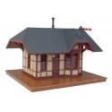 Victoria Springs Station -- Assembled - 4-1/2 x 3-3/4 x 3-1/2 11.4 x 9.5 x 7.9cm, HO, WalthersTrainline 811