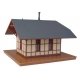 Victoria Springs Station -- Assembled - 4-1/2 x 3-3/4 x 3-1/2 11.4 x 9.5 x 7.9cm, HO, WalthersTrainline 811