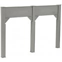 Bridge Support -- 3-3/8 x 9-1/2′ 8.4 x 24cm, HO, Micro Engineering 80175