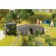 Small Stone Bridge -- Kit - 2-7/8 x 11/16 x 1′ 7.2 x 1.8 x 2.5cm, HO, Faller Gmbh 180006