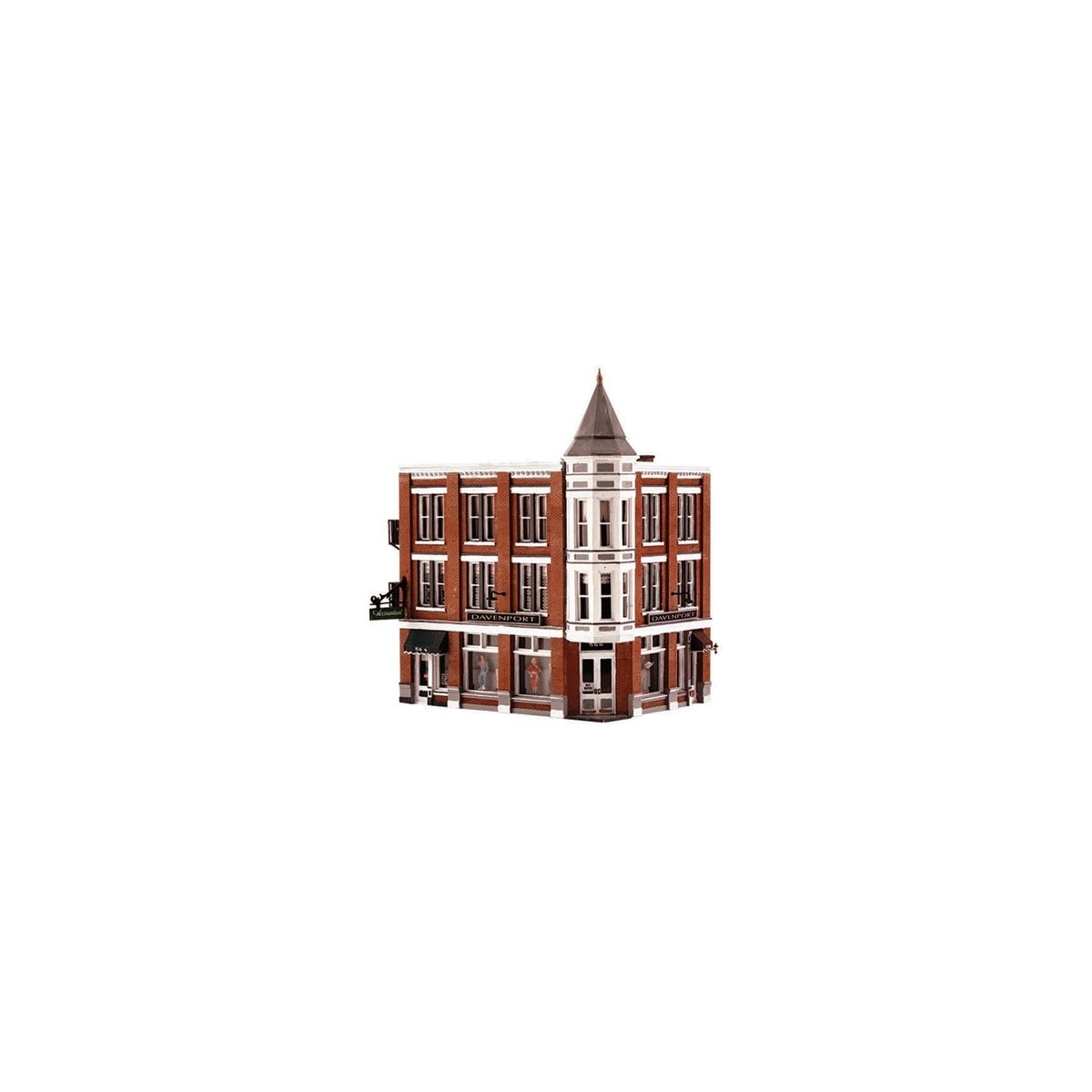 Davenport Deparatment Store - Built-&-Ready Landmark Structures(R) -- Assembled, O, Woodland Scenics 5847