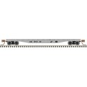 50′ Steel Flatcar with Stakes - Ready to Run -- Conrail 58536 (gray, black), N, Trainman 50005562