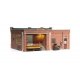 Built-&-Ready(R) - Assembled - Lighted -- Smith Brothers TV & Appliance Store, O, Woodland Scenics 5873