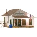 Letters, Parcels & Post - Built & Ready(R) Landmark Structures(R) -- 7-1/2 x 7-13/16 x 5′ 19 x 1, O, Woodland Scenics 5864