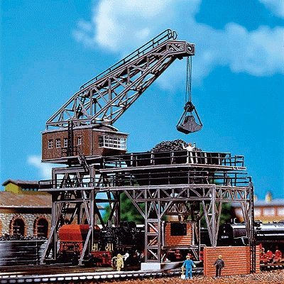 Coaling Station -- 7-3/8 x 6-3/8′ 18.9 x 16.2cm, N, Faller Gmbh 222137