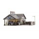 Built-&-Ready Landmark Structures(R) - Assembled -- Ethyl`s Gas & Service - 6-3/8 x 5-11/16` 16, HO, Woodland Scenics 5048