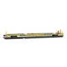 89`4` TOFC Intermodal Flatcar - Ready to Run -- Western Pacific 8925 (yellow, black), N, Micro Trains Line 7100600