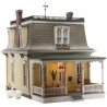 Home Sweet Home - Built-&-Ready Landmark Structures(R) -- Assembled - 4-1/4 x 7-1/8′ 10.8 x 18., HO, Woodland Scenics 5036