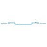 81′ 8-Axle Depressed Center Flatcar - Ready to Run -- Siemens Westinghouse KWUX 501, HO, WalthersMainline 50240