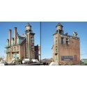 Gugisberg & Sons Machining -- Cast Plaster Kit - 5 x 8′ 12.7 x 20.3cm, HO, Downtown Deco 1045