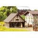 Agricultural Outbuilding -- Laser-Cut Card Kit - 4 x 3-7/16 x 2-9/16′ 10.1 x 8.7 x 6.5cm, HO, Noch Gmbh & Co 66715