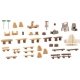 Adventure Playground Set -- Kit - Observation Tower, Kiosk, Playground Accessories, HO, Faller Gmbh 190036