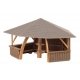 Adventure Playground Set -- Kit - Observation Tower, Kiosk, Playground Accessories, HO, Faller Gmbh 190036
