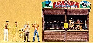 Concession Stand -- Shooting Gallery, HO, Preiser Kg 24694