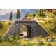 Cut-Stone Foam Underpass w/Wing Walls - 1-Sided -- 7-1/16 x 4-5/16 x 3-1/8′ 18 x 11 x 8cm (Need , HO, Noch Gmbh & Co 58292