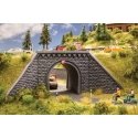 Cut-Stone Foam Underpass w/Wing Walls - 1-Sided -- 7-1/16 x 4-5/16 x 3-1/8′ 18 x 11 x 8cm (Need , HO, Noch Gmbh & Co 58292