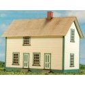 Crew Dwelling -- Kit - 4-7/8 x 3-5/8 x 4′ 12.4 x 9.2 x 10.2cm, HO, GCLaser 19092