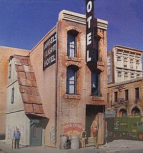 Skid Row Part Three -- Kit - 3-1/2 x 6′ 8.9 x 15.2cm, HO, Downtown Deco 1033