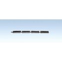 Straight Steel Bridge -- 3-1/8 x 4′ 8 x 10cm, N, Faller Gmbh 222540