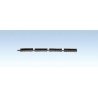 Straight Steel Bridge -- 3-1/8 x 4′ 8 x 10cm, N, Faller Gmbh 222540