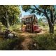 Built-&-Ready(R) Landmark Structure(R) - Assembled -- Kids` Clubhouse - 2-1/4 x 2-3/8 - 2-1/8` 5, O, Woodland Scenics 5876