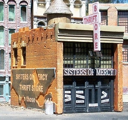 Sisters of Mercy Thrift Store -- Kit, N, Downtown Deco 2014