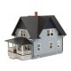 Atlas N Kim`s Classic American Home(TM) Classic Home Kit -- 3-1/2 x 1-3/4 x 2-1/2` 8.9 x, N, Atlas Model Railroad Co. 2851