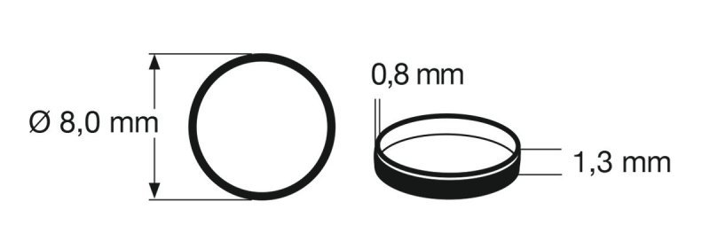 Traction tyre set -- Haftreifen-Satz -- H0 - Fleischmann 648009