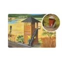 75th Anniversary Switch Tower - Plasticville U.S.A.(R) -- Kit - 75th Anniversary Packaging, HO, Bachmann Industries 45197