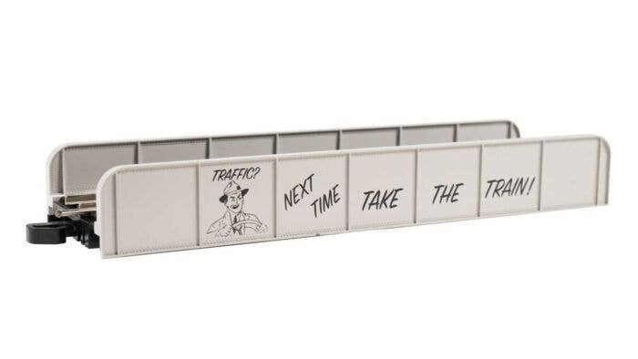 Girder Bridge w/Nickel Silver Rail - E-Z Track(R) -- Take the Train (gray, black), N, Bachmann Industries 44653