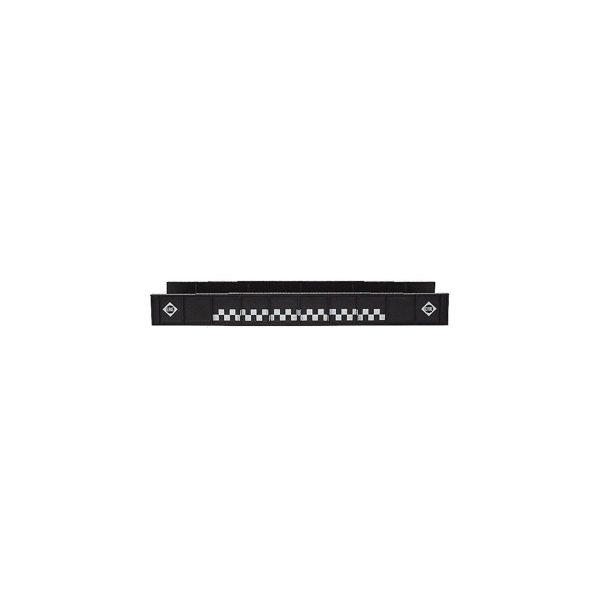 Decorated Plate Girder Bridge w/Code 100 Track - Kit -- Erie (black, white), HO, Atlas Model Railroad Co. 890