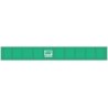 Decorated Plate Girder Bridge w/Code 100 Track -- Kit - Penn Central (jade green, wh, HO, Atlas Model Railroad Co. 70000034