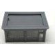 Single Door Garage with Floor and Glass -- Kit - Closed Door, N, Phoenix Precision Models 30805