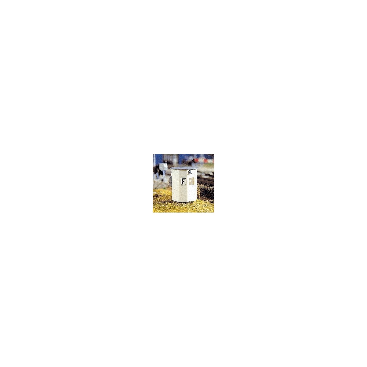 Lineside Phone Box -- 1 x 3/4′ 2.5 x 1.8cm, HO, Brawa Modellspielwaren 2654